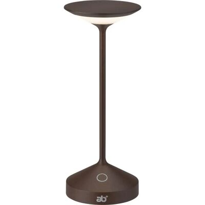 Abert Tempo Mini lampada da tavolo portatile Corten - Lampada da tavolo Abert Tempo Mini lampada da tavolo portatile Corten - Lampada da tavolo