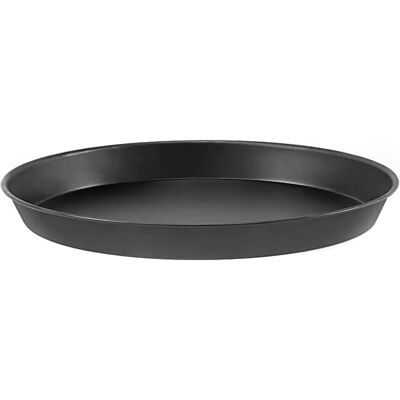 Agnelli Pizza Pfanne - 40cm Blauer Stahl Runde Backform Agnelli Pizza Pfanne - 40cm Blauer Stahl Runde Backform