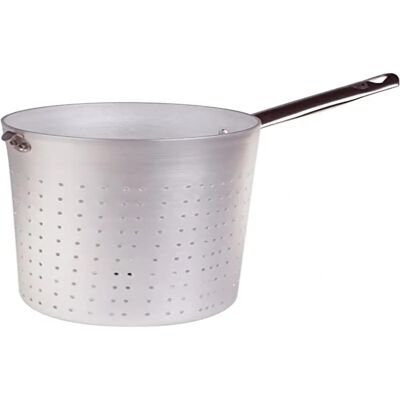Égouttoir en aluminium Agnelli avec poignée en acier - 18cm Égouttoir en aluminium Agnelli avec poignée en acier - 18cm