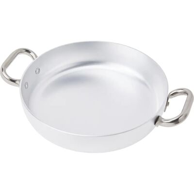 Agnelli ALMA11024 Poêle en Aluminium de 3mm en Acier Inoxydable - Poêle Agnelli ALMA11024 Poêle en Aluminium de 3mm en Acier Inoxydable - Poêle