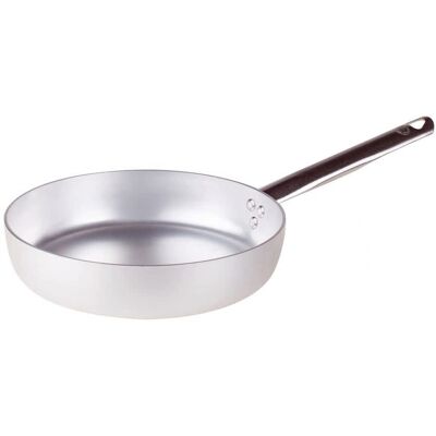 Padella Agnelli - Alluminio durevole 3mm, manico in acciaio inox Padella Agnelli - Alluminio durevole 3mm, manico in acciaio inox