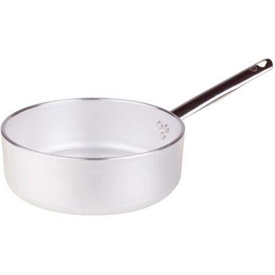 Agnelli Modèle 28cm - Casserole Basse en Aluminium - Casserole Agnelli Modèle 28cm - Casserole Basse en Aluminium - Casserole