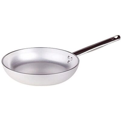 Poêle Agnelli en aluminium professionnel 28 cm - Poignée simple - 5mm d'épaisseur Poêle Agnelli en aluminium professionnel 28 cm - Poignée simple - 5mm d'épaisseur