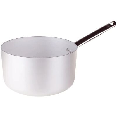 Casserole haute en aluminium Agnelli - 32 cm, poignée unique Casserole haute en aluminium Agnelli - 32 cm, poignée unique