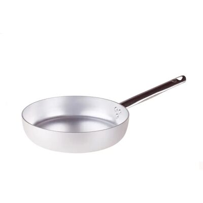 Agnelli Edelstahlgriff Aluminium Pfanne - 32cm Bratpfanne Agnelli Edelstahlgriff Aluminium Pfanne - 32cm Bratpfanne