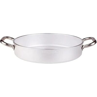 Casserole basse Agnelli en aluminium 3mm avec deux poignées Casserole basse Agnelli en aluminium 3mm avec deux poignées