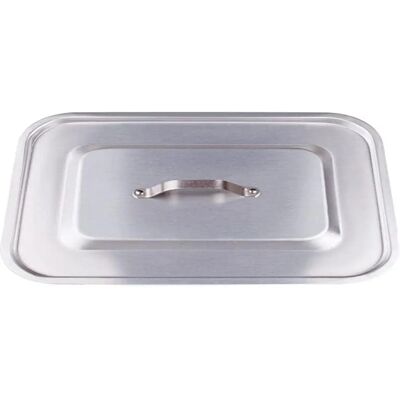 Coperchio rettangolare in alluminio Agnelli 65x43cm - Coperchio da cucina Coperchio rettangolare in alluminio Agnelli 65x43cm - Coperchio da cucina