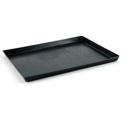 Plaque de cuisson rectangulaire en acier bleu Agnelli - Desserts & Pizzas - 45x35cm Plaque de cuisson rectangulaire en acier bleu Agnelli - Desserts & Pizzas - 45x35cm