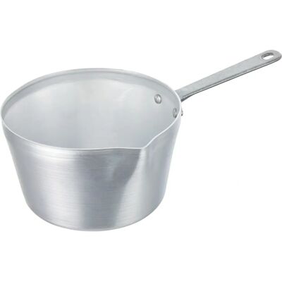 Casserole Agnelli en aluminium 14cm avec poignée et bec verseur - Ustensiles de cuisine Casserole Agnelli en aluminium 14cm avec poignée et bec verseur - Ustensiles de cuisine