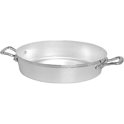 Agnelli Baldassare Casserole Basse - 20cm Aluminium Ustensiles Agnelli Baldassare Casserole Basse - 20cm Aluminium Ustensiles