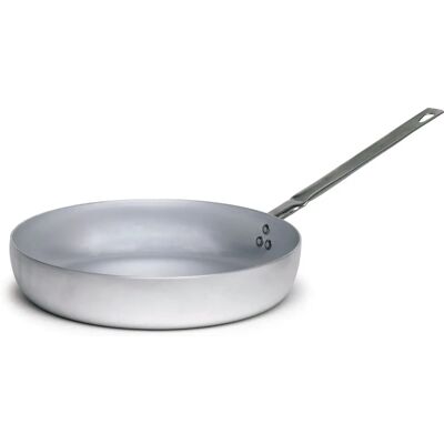 Pentole Agnelli Padella in alluminio - Argento - 24 cm Pentole Agnelli Padella in alluminio - Argento - 24 cm