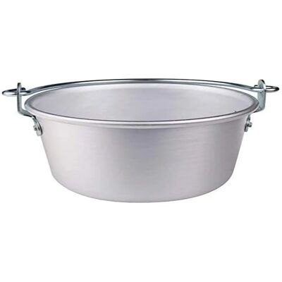 Pentola Agnelli con Manico - 24cm Alluminio Pentola Agnelli con Manico - 24cm Alluminio
