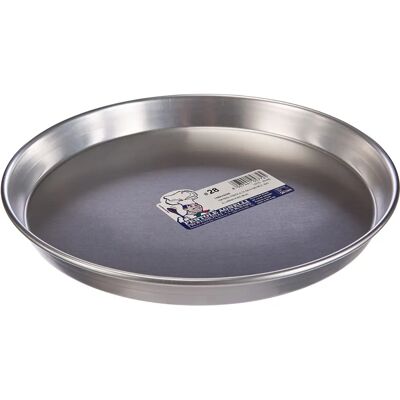 Horno cónico de aluminio Agnelli - Diámetro 28cm, 3cm de altura para pasteles y pizzas Horno cónico de aluminio Agnelli - Diámetro 28cm, 3cm de altura para pasteles y pizzas