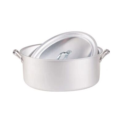 Olla de sopa de aluminio Agnelli FAMA2630 - Apta para todas las cocinas Olla de sopa de aluminio Agnelli FAMA2630 - Apta para todas las cocinas
