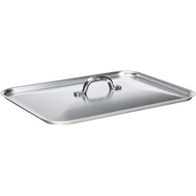Agnelli Rechthoekige Aluminio Deksel voor Roosterpan - 32x23cm Agnelli Rechthoekige Aluminio Deksel voor Roosterpan - 32x23cm