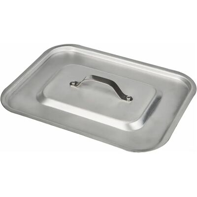 Pentole Agnelli Modello 150/151 Coperchio Rettangolare in Alluminio - Coperchio per Pentole Pentole Agnelli Modello 150/151 Coperchio Rettangolare in Alluminio - Coperchio per Pentole