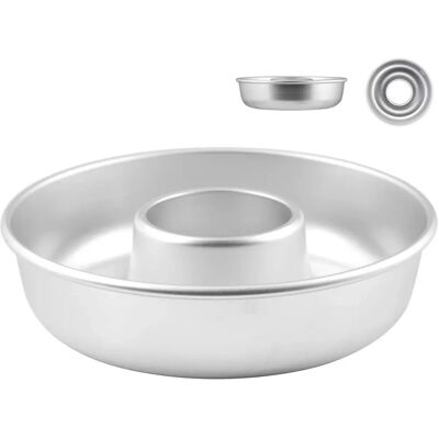 Agnelli 22cm Bakvorm Zilver/Zwart - Bakken & Taarten Agnelli 22cm Bakvorm Zilver/Zwart - Bakken & Taarten