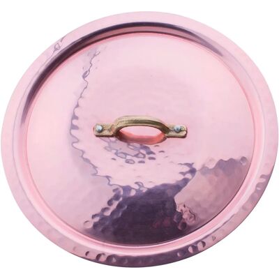 Pentole Agnelli - Coperchio rame martellato - Copper - 22 cm - Lid Pentole Agnelli - Coperchio rame martellato - Copper - 22 cm - Lid