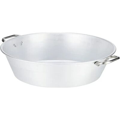 Agnelli Model Aluminium Keukenschaal - Diameter 50cm - 39,5L Capaciteit Agnelli Model Aluminium Keukenschaal - Diameter 50cm - 39,5L Capaciteit