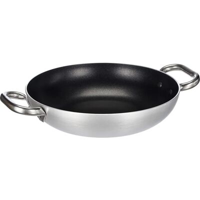 Sartén de aluminio Agnelli FAMA10SEL28 - 28cm, Manijas inox Sartén de aluminio Agnelli FAMA10SEL28 - 28cm, Manijas inox
