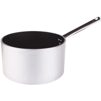 Casserole en Aluminium Silver Agnelli - Résistante, Antiadhésive, 24cm Casserole en Aluminium Silver Agnelli - Résistante, Antiadhésive, 24cm
