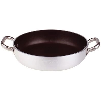 Poêle en aluminium antiadhésive Agnelli - 40cm compatible gaz Poêle en aluminium antiadhésive Agnelli - 40cm compatible gaz