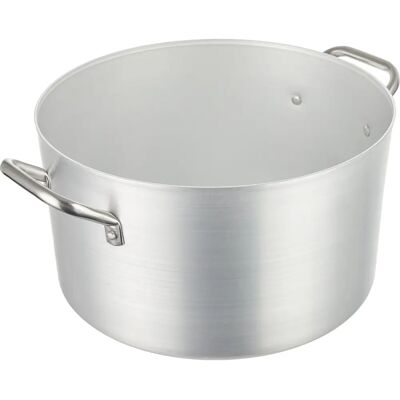 Agnelli High-Quality Aluminum Saucepan - 32cm Diameter, 16cm Height, 12.5L Capacity Agnelli High-Quality Aluminum Saucepan - 32cm Diameter, 16cm Height, 12.5L Capacity