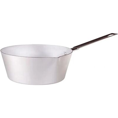 Casserole conique Agnelli en aluminium 16cm - Manche en inox Casserole conique Agnelli en aluminium 16cm - Manche en inox