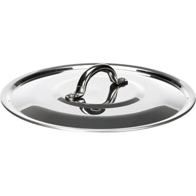 Couvercle Agnelli - 20 cm, aluminium, poignée acier inox Couvercle Agnelli - 20 cm, aluminium, poignée acier inox