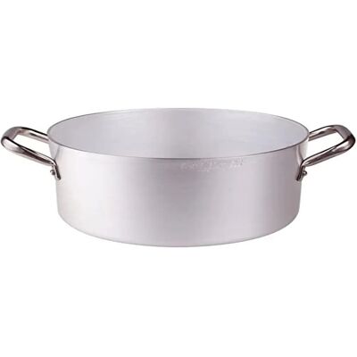 Agnelli Casserole en Inox 26cm - Capacité 7L Agnelli Casserole en Inox 26cm - Capacité 7L