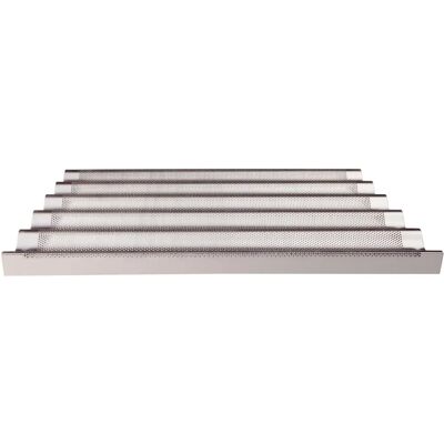 Plaque de cuisson microperforée en aluminium Agnelli - 60x40cm Plaque de cuisson microperforée en aluminium Agnelli - 60x40cm