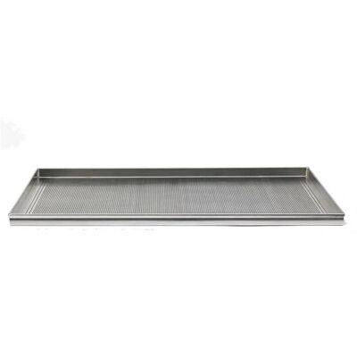 Pentole Agnelli Baking Sheet - Rectangular, Micro-perforated, Aluminum - 60x40cm Pentole Agnelli Baking Sheet - Rectangular, Micro-perforated, Aluminum - 60x40cm
