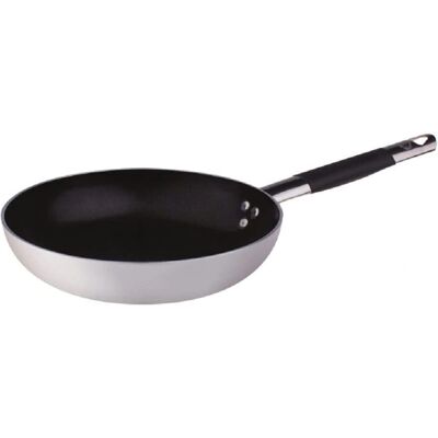 Poêle Antiadhésive Agnelli - 24cm, Noir, Aluminium Poêle Antiadhésive Agnelli - 24cm, Noir, Aluminium