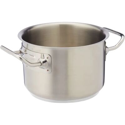 Agnelli Modèle - Casserole en acier inox 16cm - Casserole Agnelli Modèle - Casserole en acier inox 16cm - Casserole