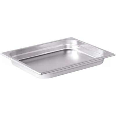 DBMARK GNP12040 Rostfritt Stål Gastronorm Behållare - 2,5L - 32,5x26,5cm - 4cm Djup - 1 Styck DBMARK GNP12040 Rostfritt Stål Gastronorm Behållare - 2,5L - 32,5x26,5cm - 4cm Djup - 1 Styck