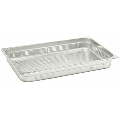 DBMARK GPP11065 - Contenitore perforato in acciaio inox GN 1/1 - 9,1L DBMARK GPP11065 - Contenitore perforato in acciaio inox GN 1/1 - 9,1L