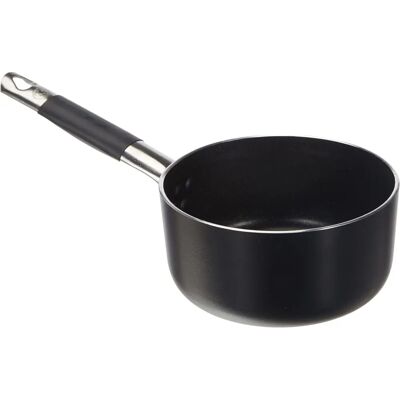 Agnelli 16cm Zwarte Aluminium Sauspan met Handvat - Sauspan Agnelli 16cm Zwarte Aluminium Sauspan met Handvat - Sauspan