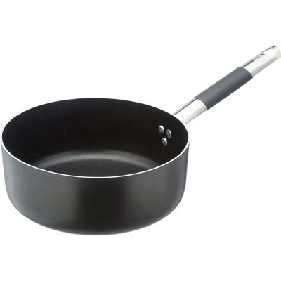 Casserole Alblack Agnelli 24cm à Manique 'cool' et en aluminium Casserole Alblack Agnelli 24cm à Manique 'cool' et en aluminium