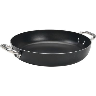 Padella in Alluminio Nero 40cm Antiaderente - Pentole Padella in Alluminio Nero 40cm Antiaderente - Pentole