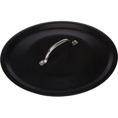 Zestaw Garnków z Aluminium z Powłoką Nieprzywierającą Agnelli - 28cm Czarny - Naczynia kuchenne Zestaw Garnków z Aluminium z Powłoką Nieprzywierającą Agnelli - 28cm Czarny - Naczynia kuchenne