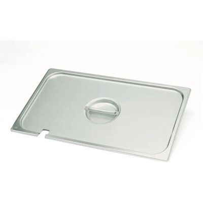 DBMARK GNLN16000 - Coperchio Gastronorm in acciaio inossidabile - 16,2x17,6cm - Accessorio per contenitore alimenti DBMARK GNLN16000 - Coperchio Gastronorm in acciaio inossidabile - 16,2x17,6cm - Accessorio per contenitore alimenti