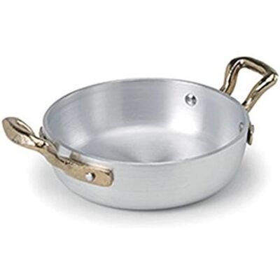 Agnelli Petite Casserole en Aluminium avec Double Poignée 10cm Agnelli Petite Casserole en Aluminium avec Double Poignée 10cm