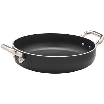 Poêle Antiadhésive en Aluminium Noir Agnelli - Ustensiles de Cuisine Poêle Antiadhésive en Aluminium Noir Agnelli - Ustensiles de Cuisine