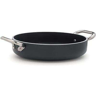Pentola in Alluminio Nero Induzione Agnelli - Antiaderente 28cm Pentola in Alluminio Nero Induzione Agnelli - Antiaderente 28cm