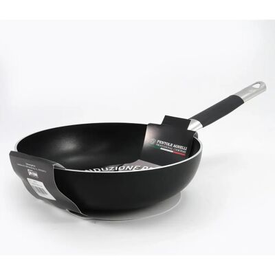 Poêle en Aluminium Noir Agnelli - Induction - 24cm Poêle en Aluminium Noir Agnelli - Induction - 24cm
