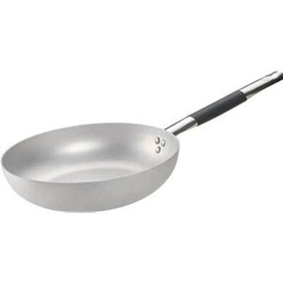 Poêle en aluminium Agnelli 28cm à rebord haut, manche froid Poêle en aluminium Agnelli 28cm à rebord haut, manche froid