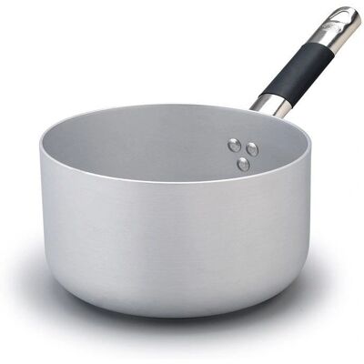 Casserole induction en aluminium Agnelli 16cm - Durable, Léger, Polyvalent Casserole induction en aluminium Agnelli 16cm - Durable, Léger, Polyvalent