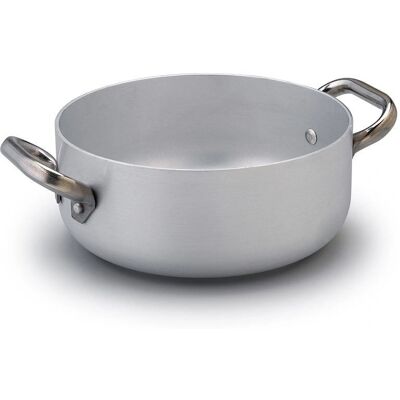 Casserole en aluminium pour induction - 20cm - Légère & Durable Casserole en aluminium pour induction - 20cm - Légère & Durable