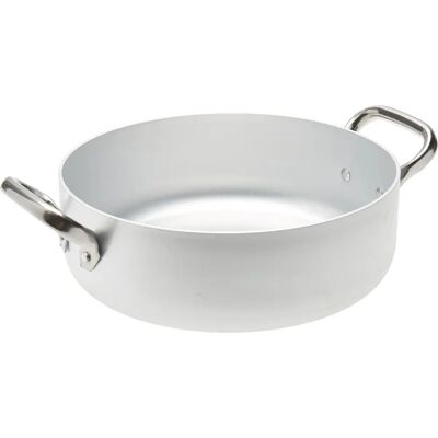 Agnelli 28cm aluminiowa niska patelnia do indukcji Agnelli 28cm aluminiowa niska patelnia do indukcji