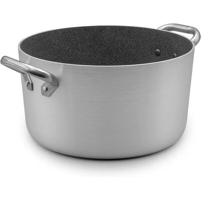 Pentole Agnelli - Shark Skin - Alluminio 3mm - 24cm - Saucepan Pentole Agnelli - Shark Skin - Alluminio 3mm - 24cm - Saucepan